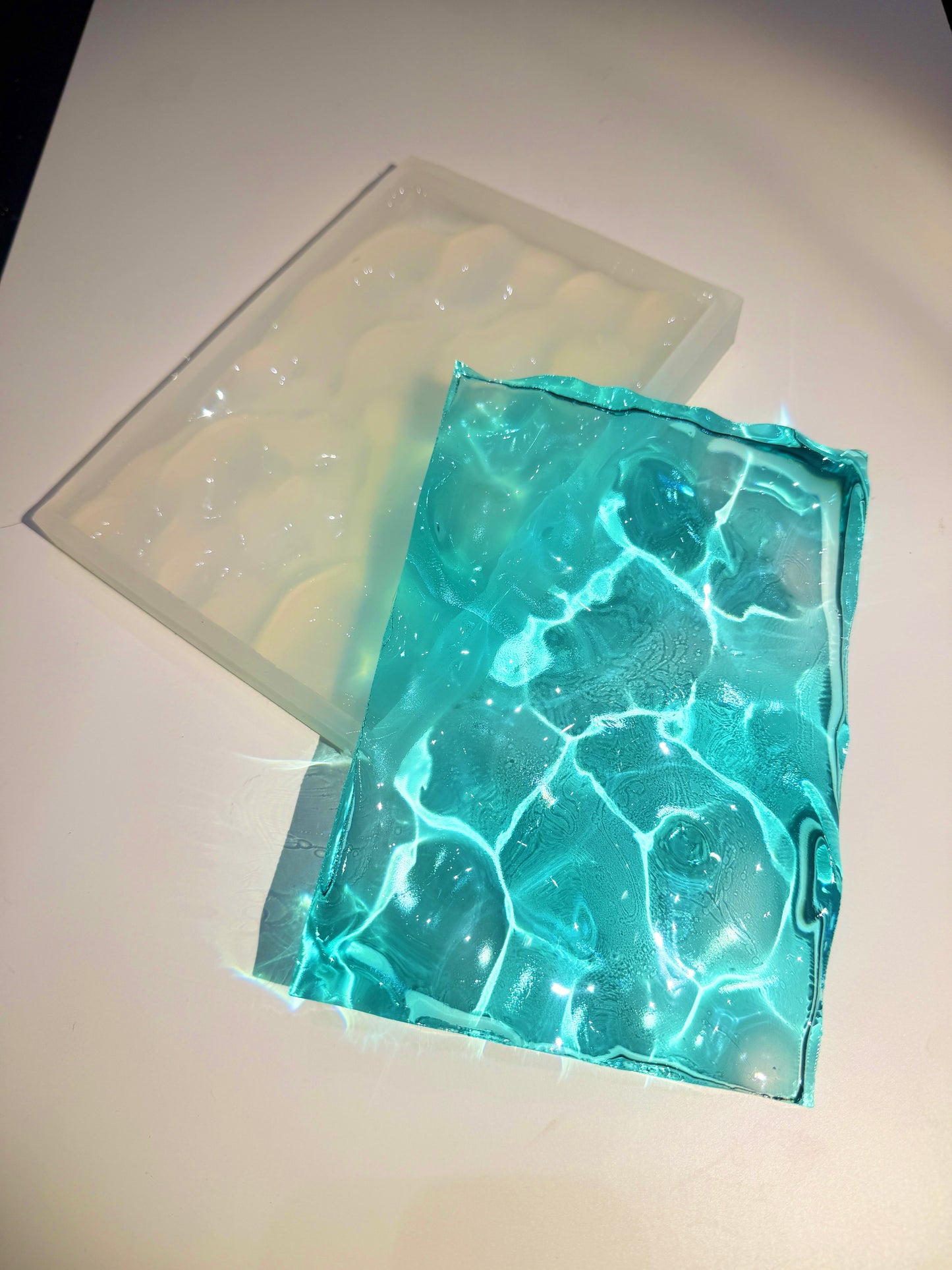 Vatten-inspirerad silikonform 17x12 cm