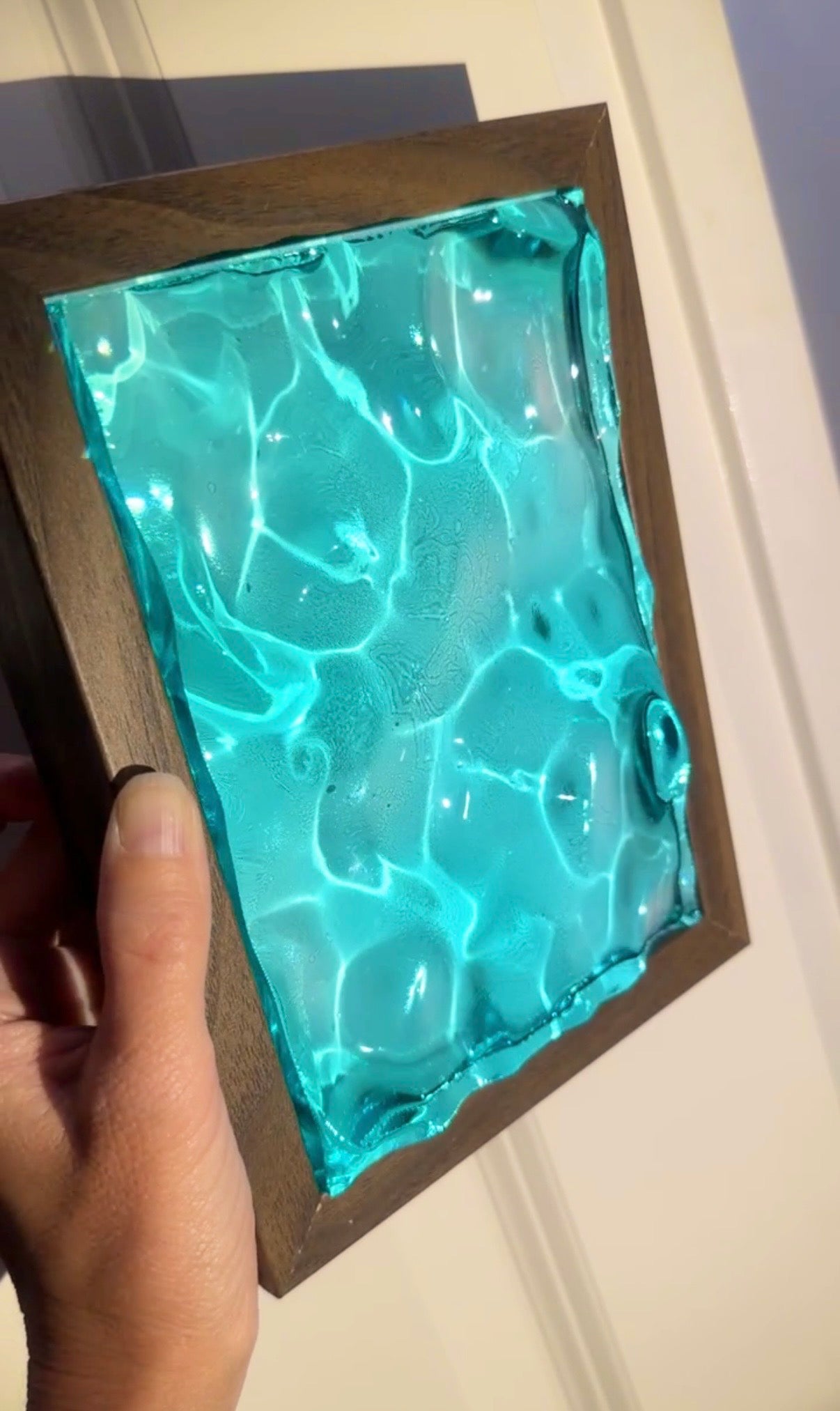 Vatten-inspirerad silikonform 17x12 cm