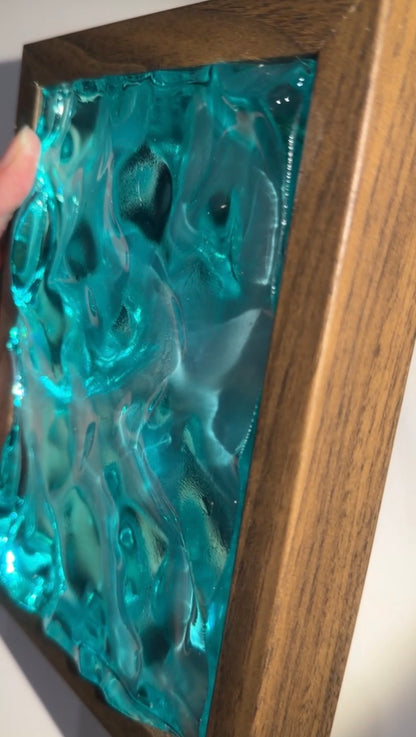 Vatten-inspirerad silikonform 17x12 cm