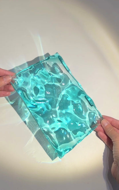 Vatten-inspirerad silikonform 17x12 cm