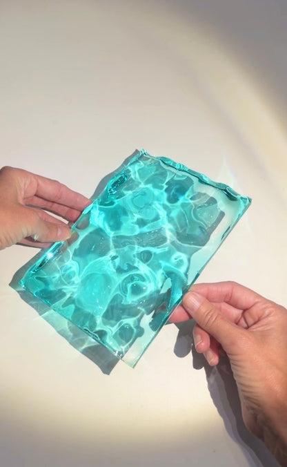 Vatten-inspirerad silikonform 17x12 cm