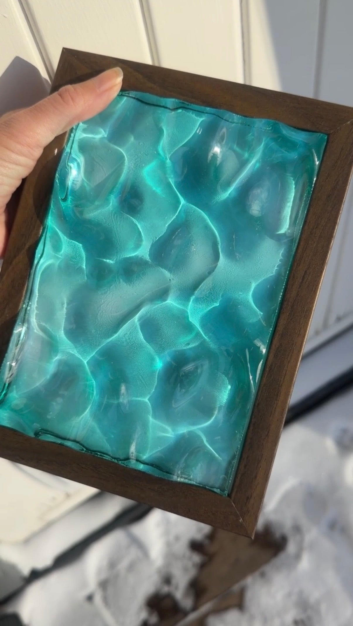 Vatten inspirerad tavla - *Ocean art*