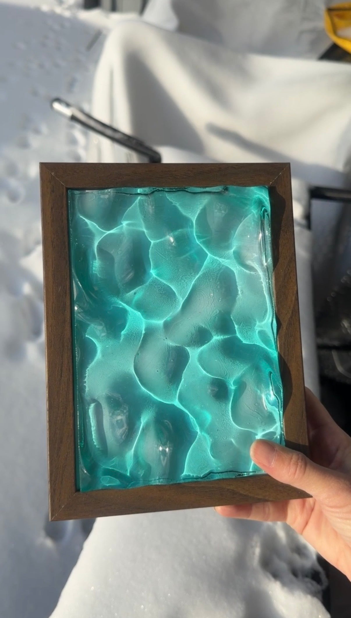 Vatten inspirerad tavla - *Ocean art*