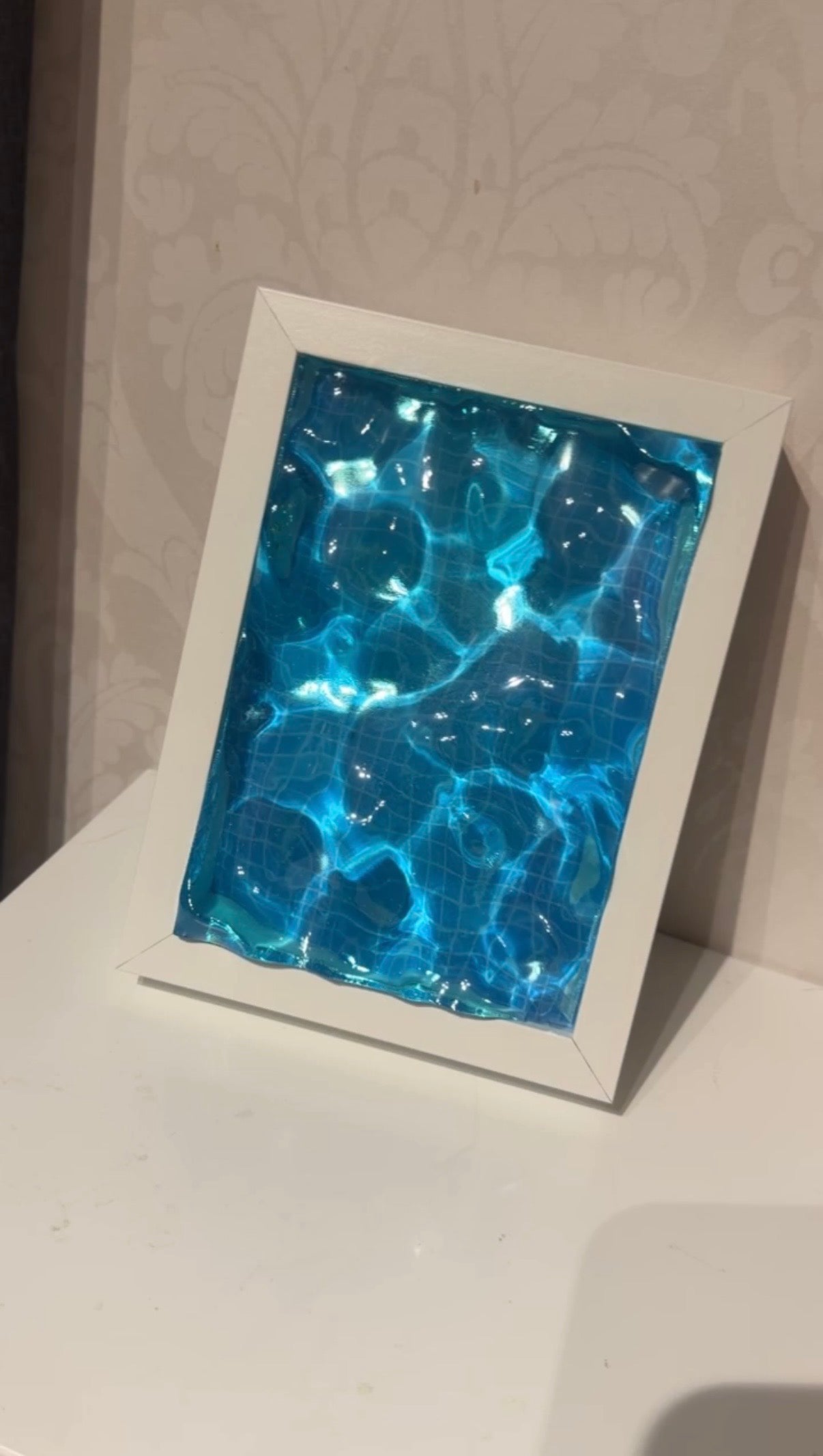 Vatten inspirerad tavla - *Ocean art*