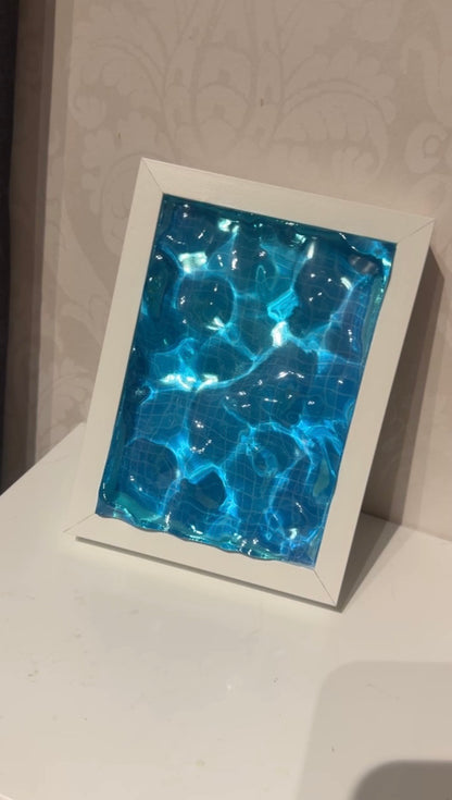 Vatten inspirerad tavla - *Ocean art*