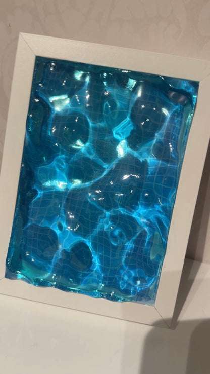 Vatten inspirerad tavla - *Ocean art*