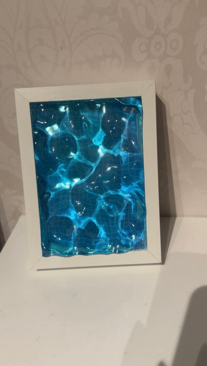 Vatten inspirerad tavla - *Ocean art*