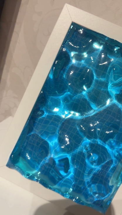 Vatten inspirerad tavla - *Ocean art*