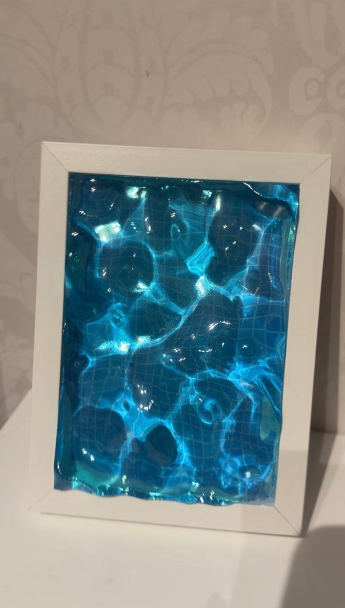 Vatten inspirerad tavla - *Ocean art*