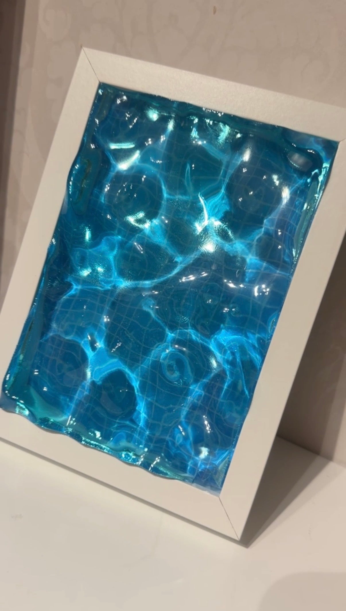 Vatten inspirerad tavla - *Ocean art*