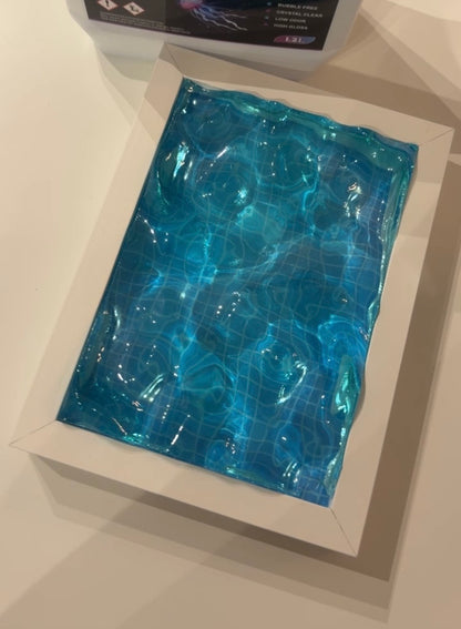 Vatten inspirerad tavla - *Ocean art*