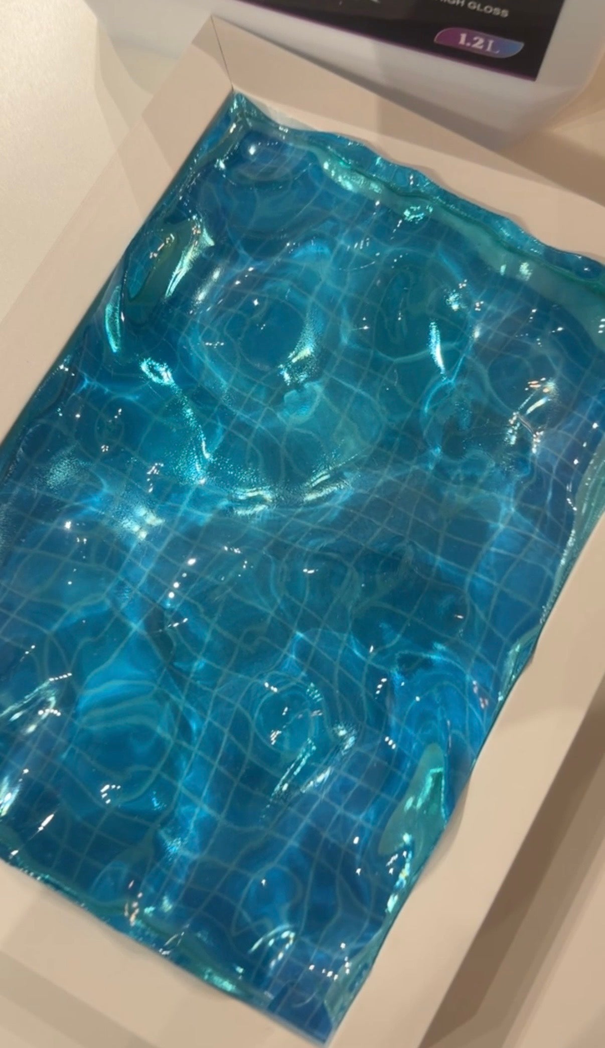 Vatten inspirerad tavla - *Ocean art*