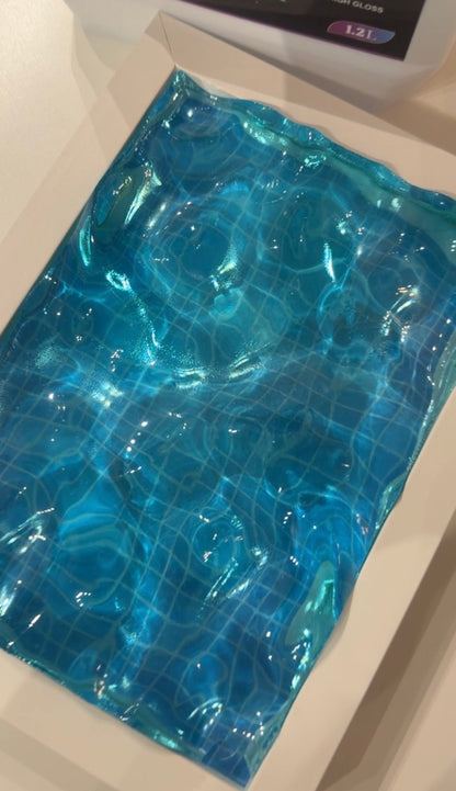 Vatten inspirerad tavla - *Ocean art*