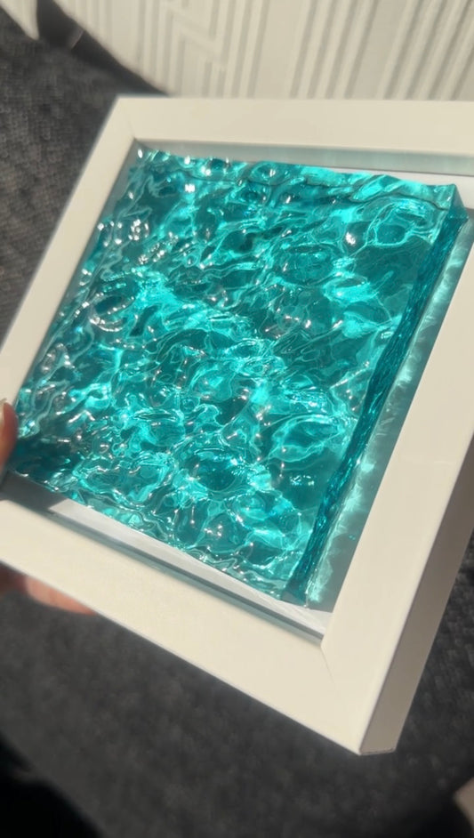 Ocean art - water ripple painting