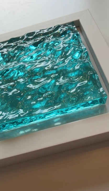 Vatten inspirerad tavla - *Ocean art*