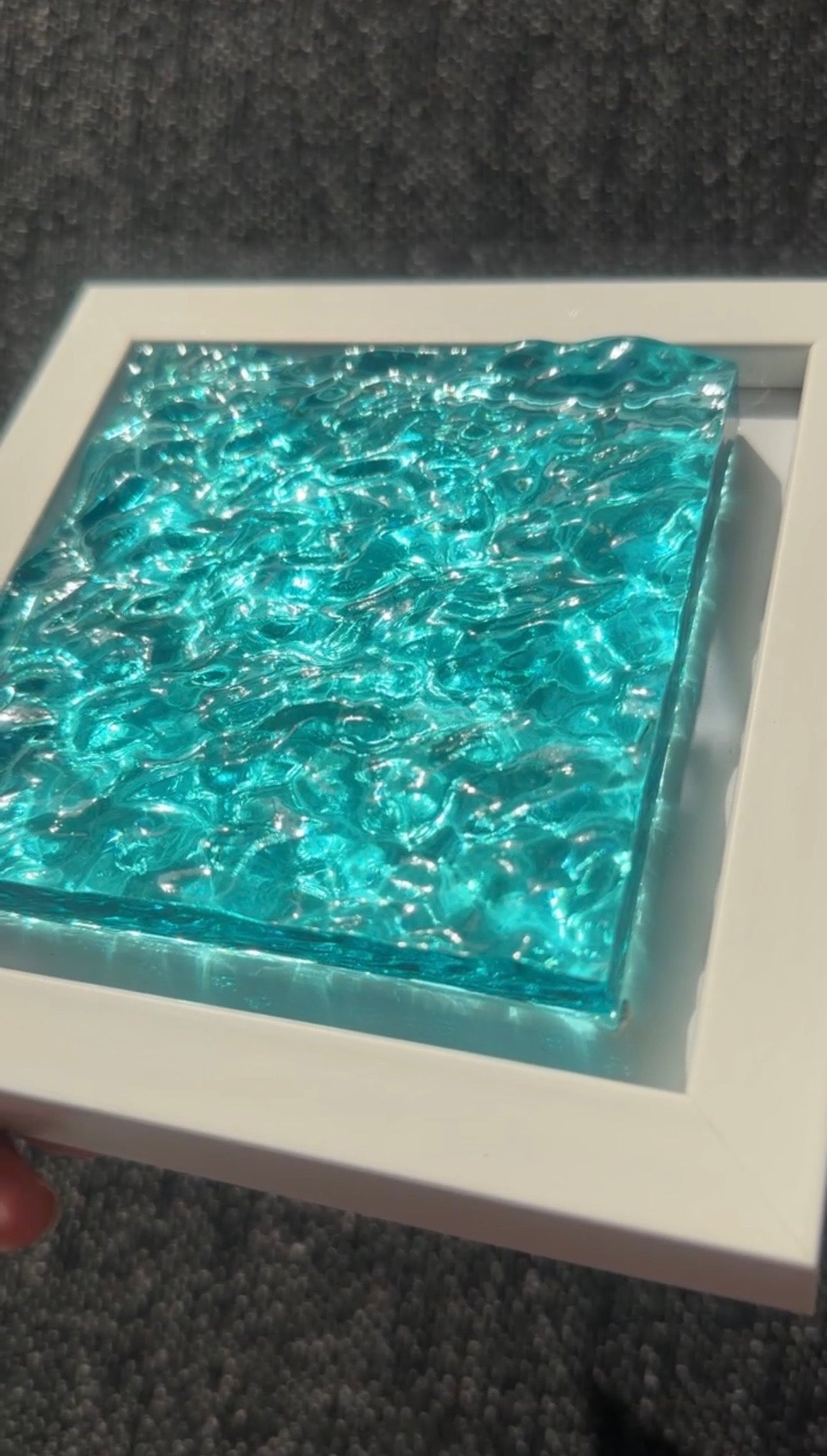 Vatten inspirerad tavla - *Ocean art*