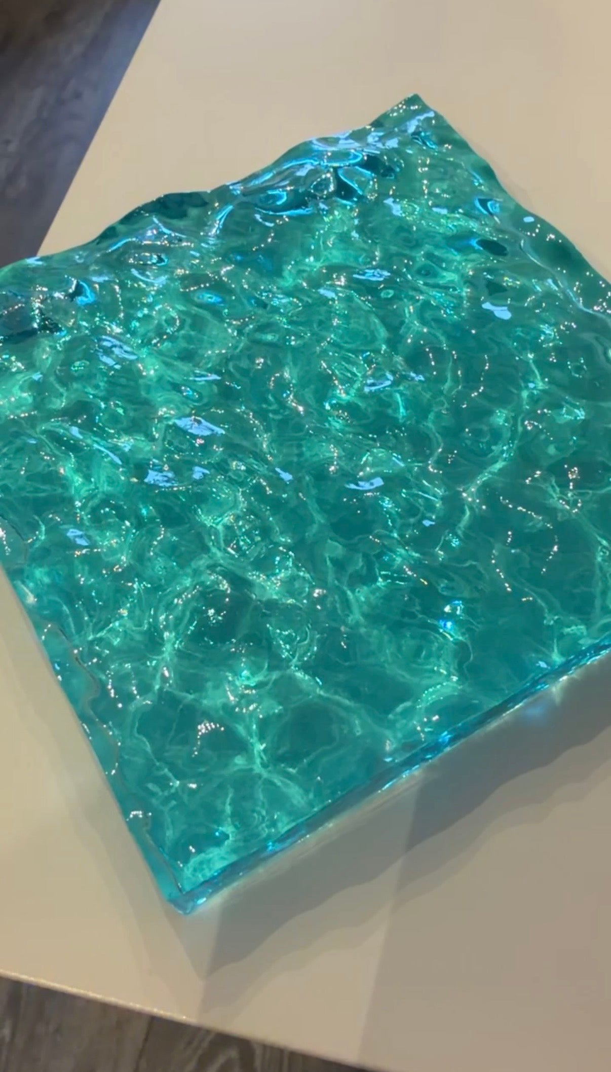 Vatten-inspirerad silikonform 