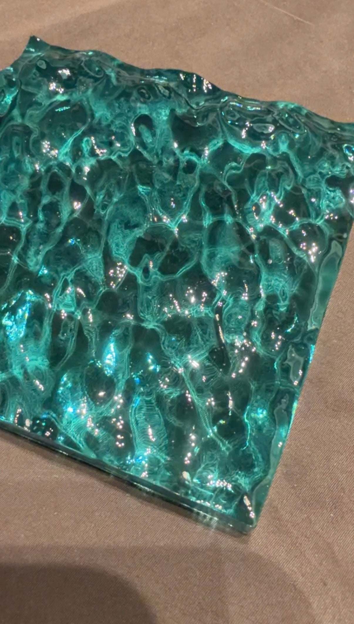 Vatten-inspirerad silikonform 