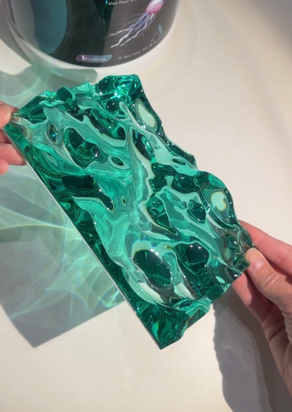 Vatten-inspirerad silikonform 17x12 cm