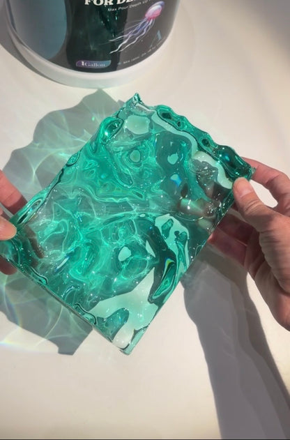 Vatten-inspirerad silikonform 17x12 cm