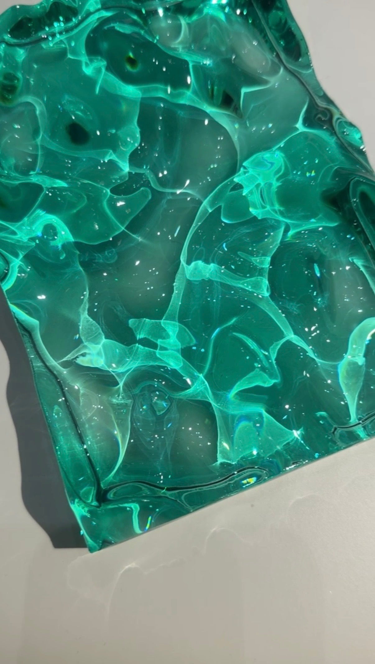 Vatten-inspirerad silikonform 17x12 cm