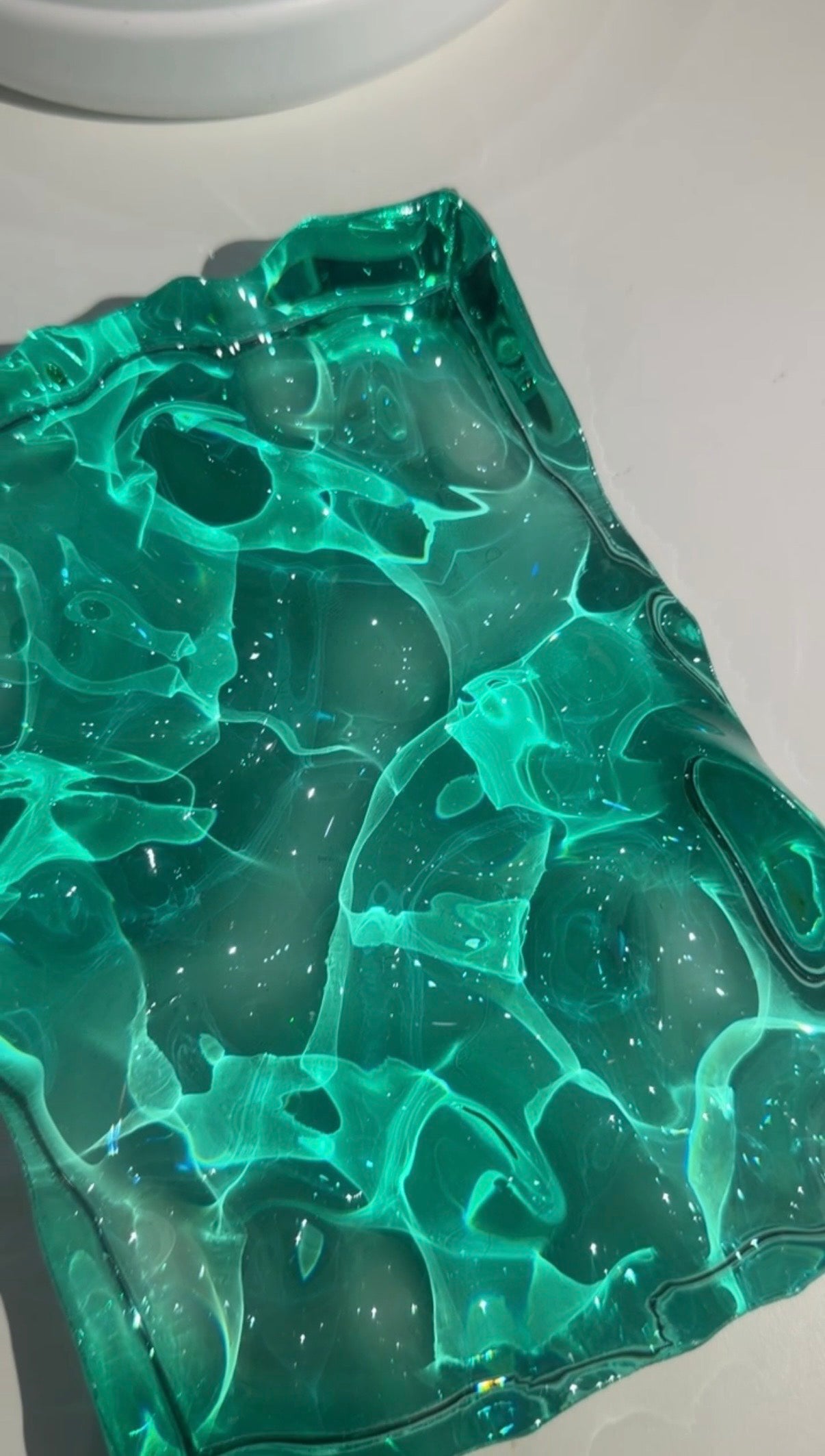 Vatten-inspirerad silikonform 17x12 cm