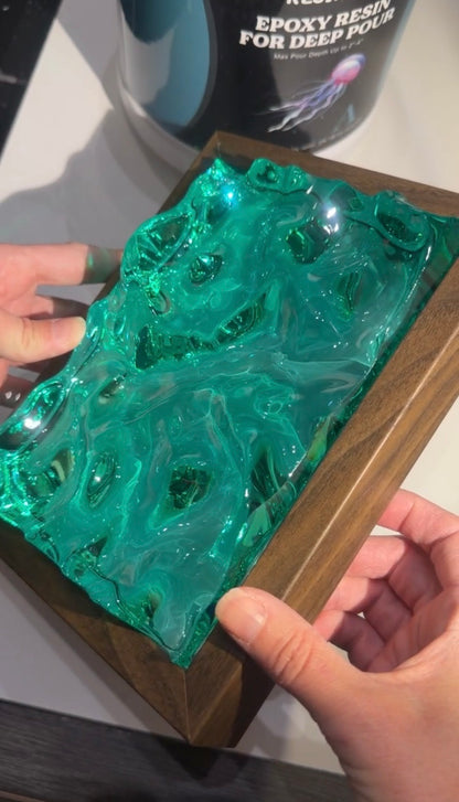 Vatten-inspirerad silikonform 17x12 cm