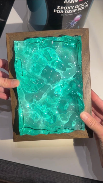 Vatten inspirerad tavla - *Ocean art*