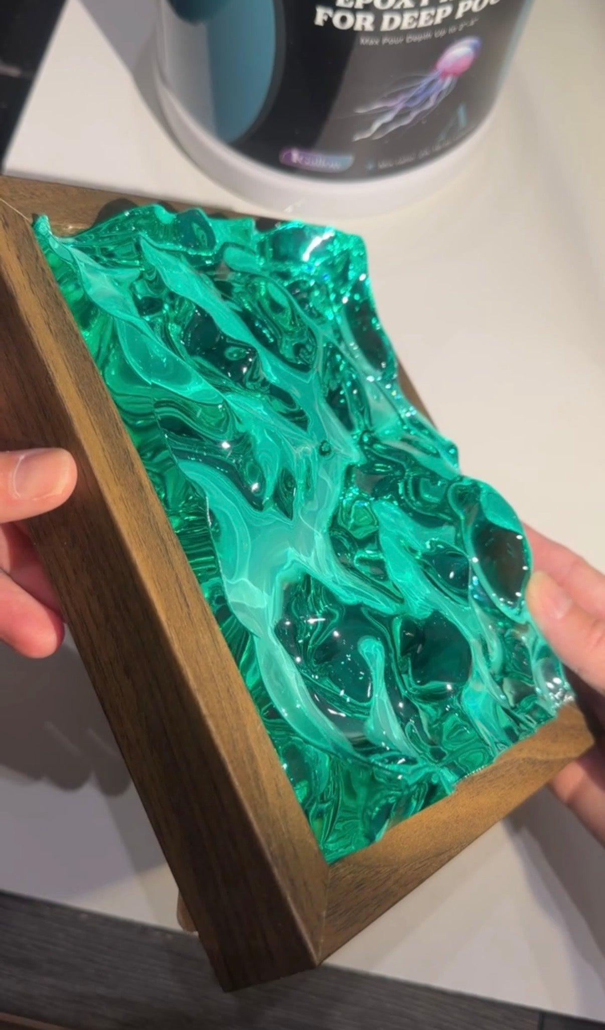 Vatten inspirerad tavla - *Ocean art*