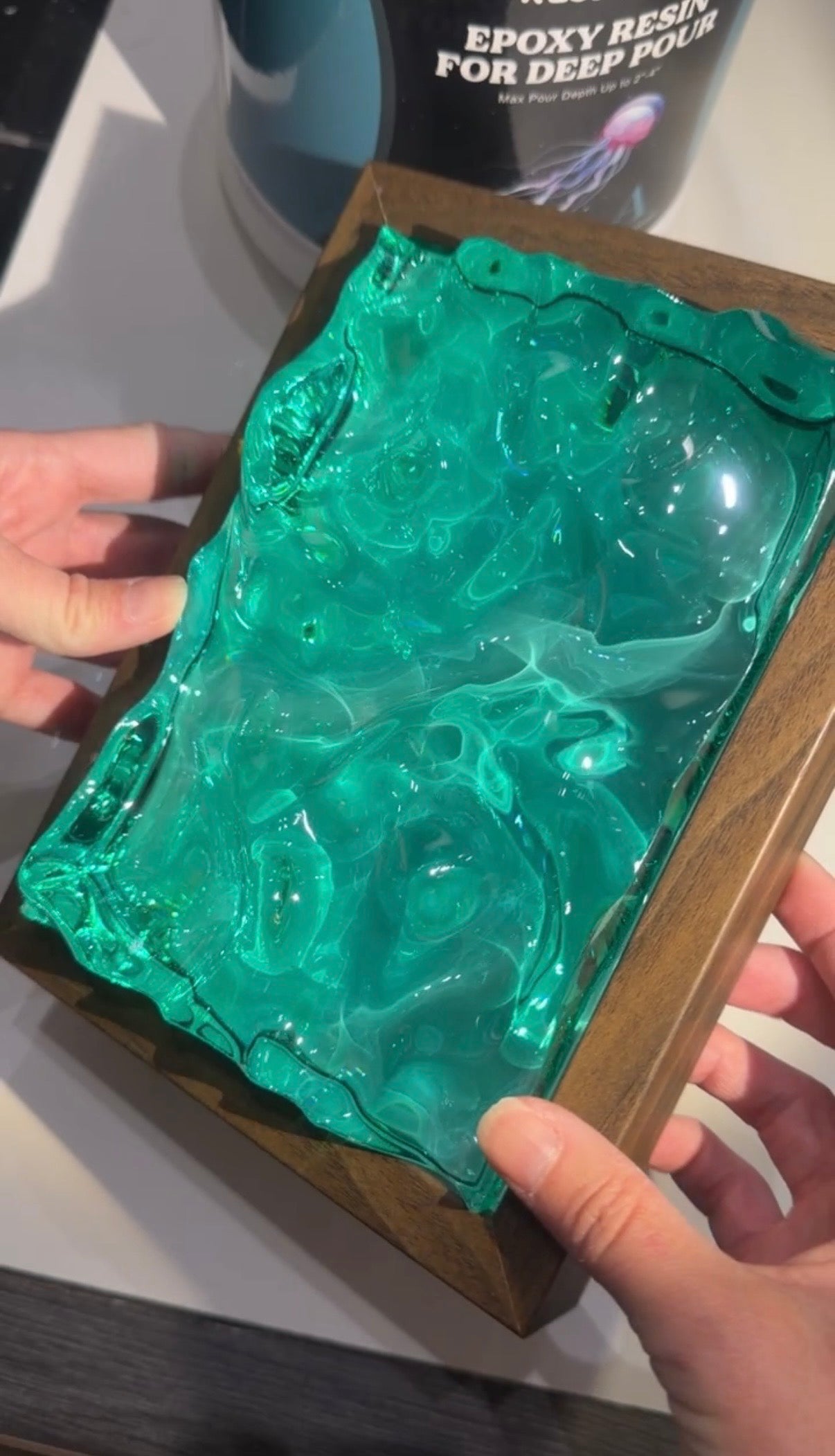 Vatten inspirerad tavla - *Ocean art*