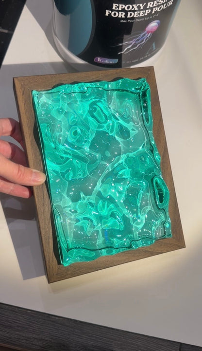 Vatten inspirerad tavla - *Ocean art*