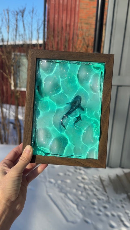 Vatten inspirerad tavla - *Ocean art*