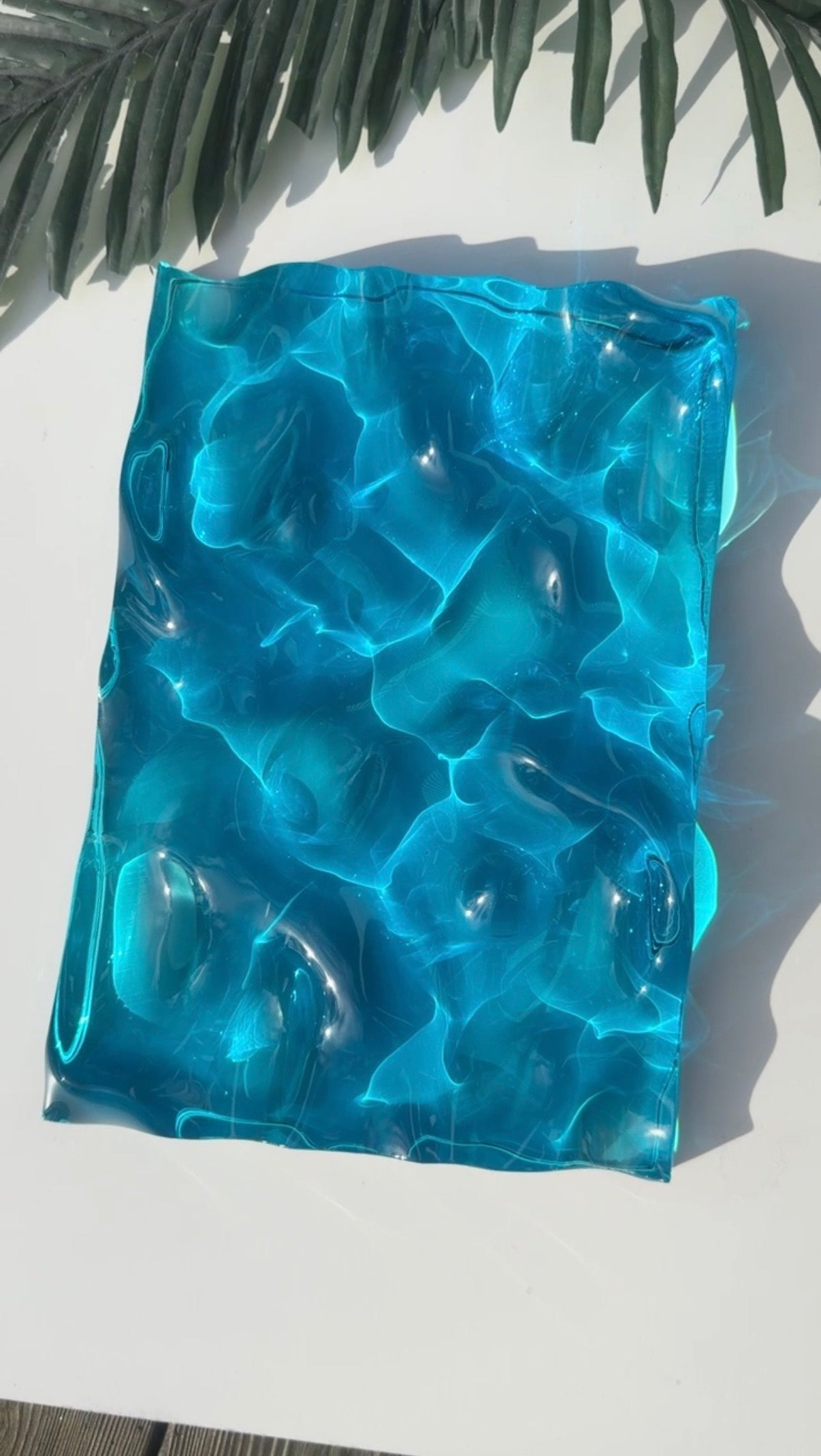 Vatten-inspirerad silikonform 29 x 20 cm