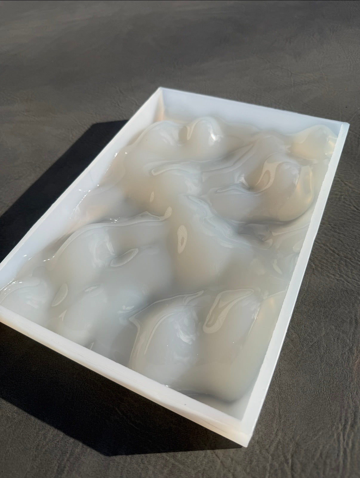 Vatten-inspirerad silikonform 29 x 20 cm