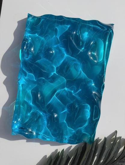 Vatten-inspirerad silikonform 29 x 20 cm