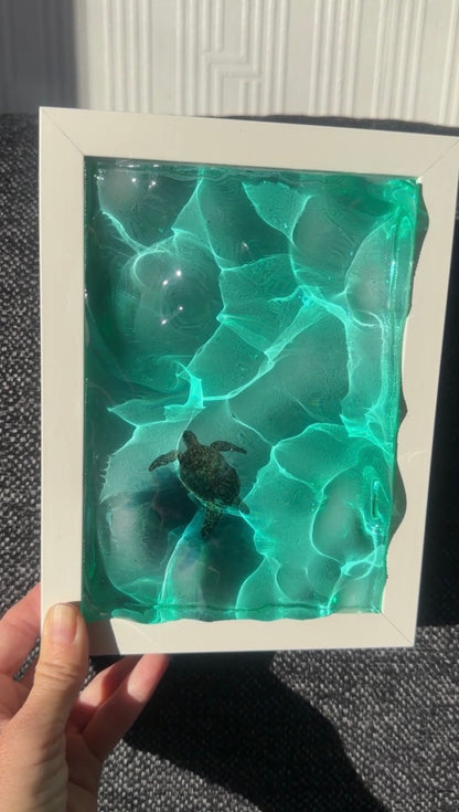 Vatten inspirerad tavla - *Ocean art*