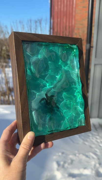 Vatten inspirerad tavla - *Ocean art*