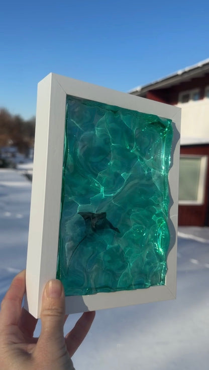 Vatten inspirerad tavla - *Ocean art*
