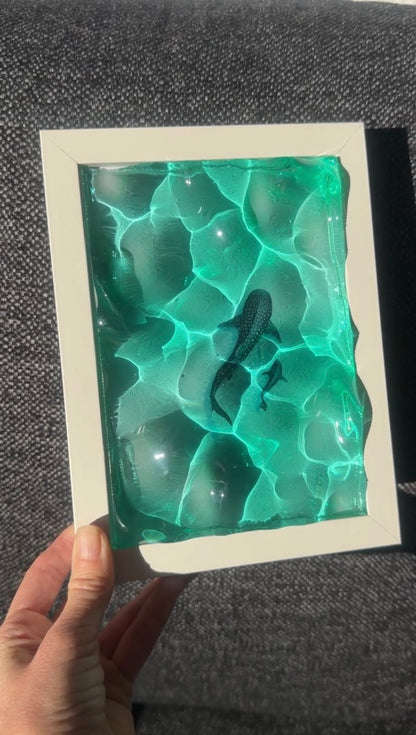 Vatten inspirerad tavla - *Ocean art*