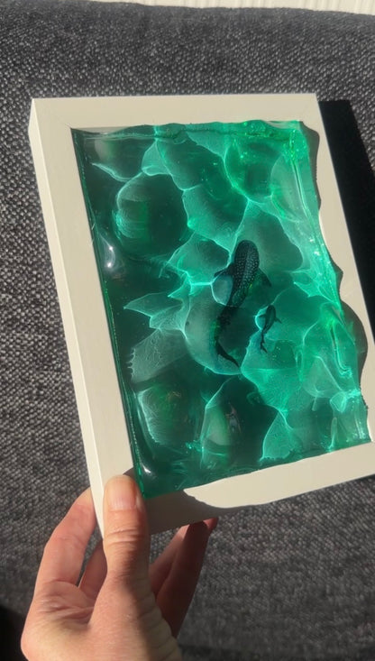 Vatten inspirerad tavla - *Ocean art*