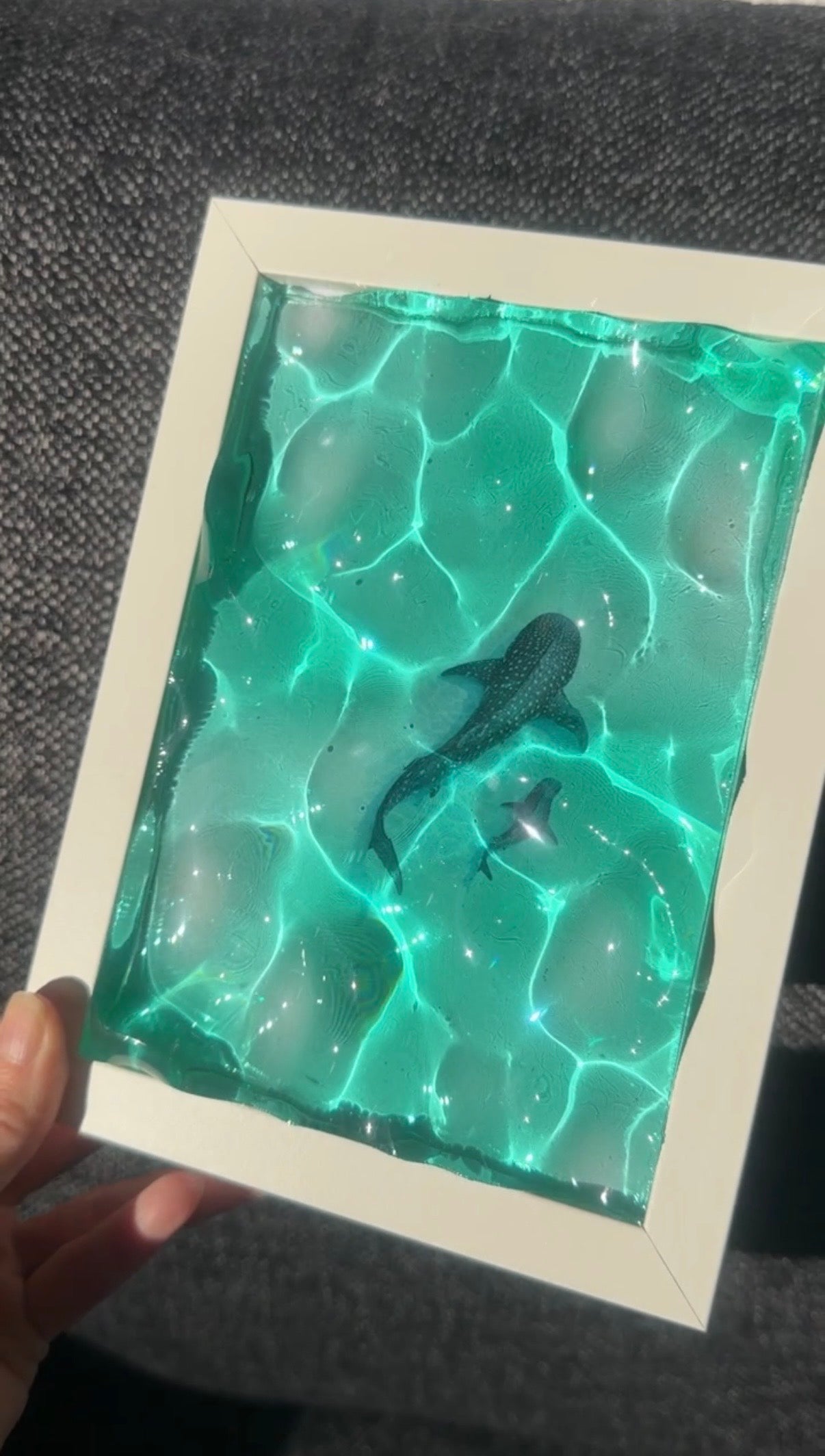 Vatten inspirerad tavla - *Ocean art*
