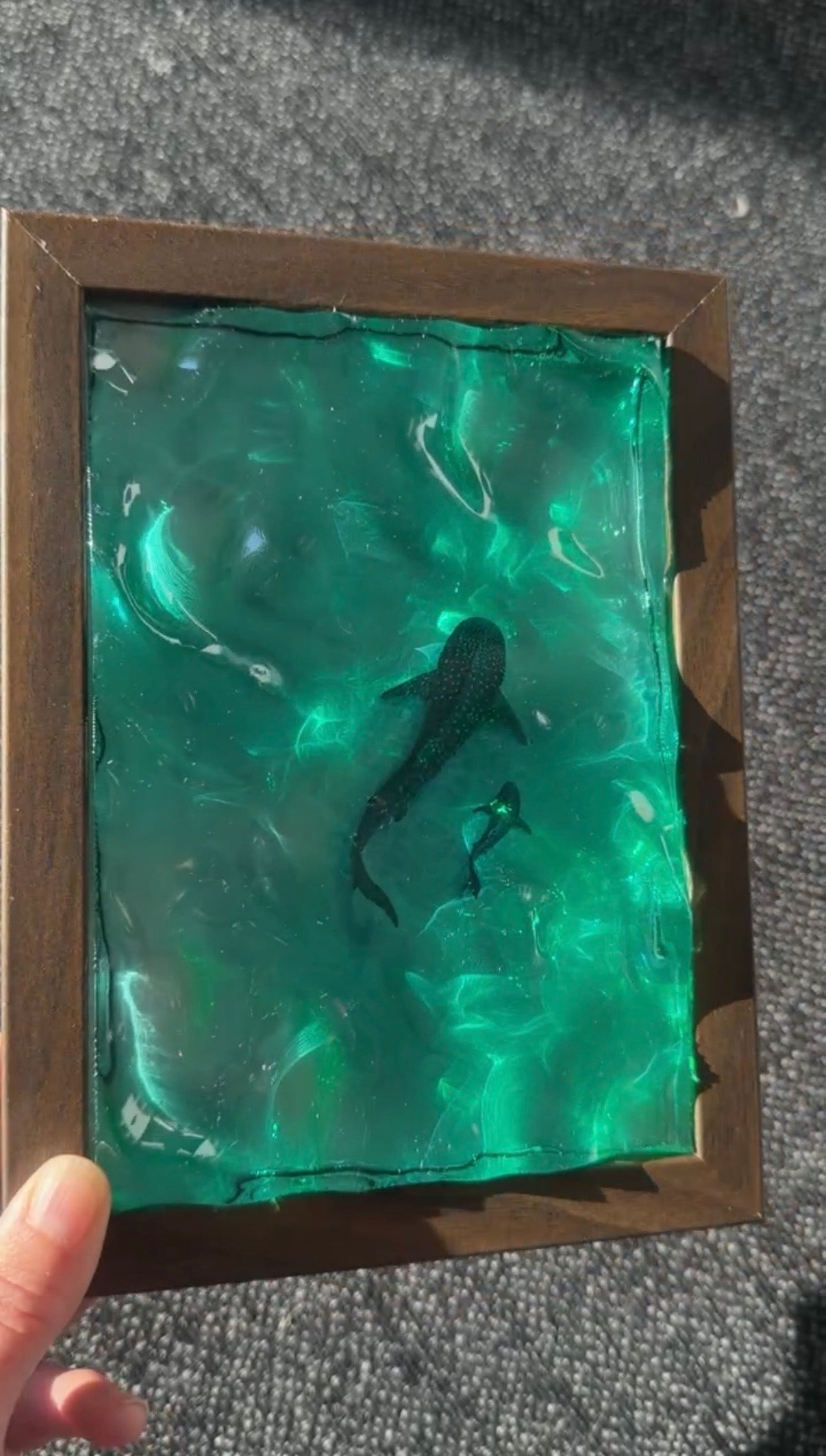 Vatten inspirerad tavla - *Ocean art*