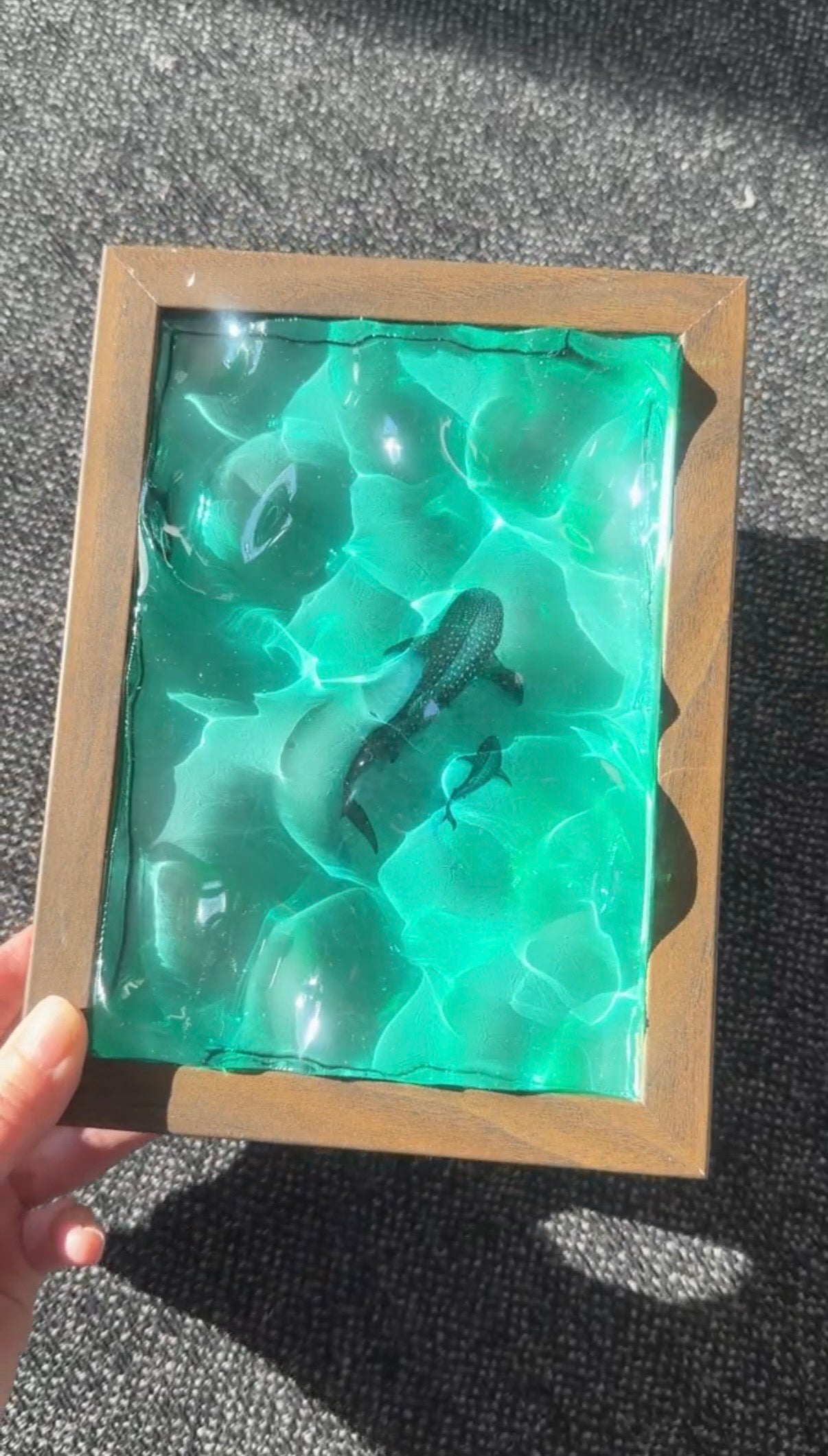 Vatten inspirerad tavla - *Ocean art*