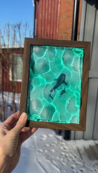 Vatten inspirerad tavla - *Ocean art*