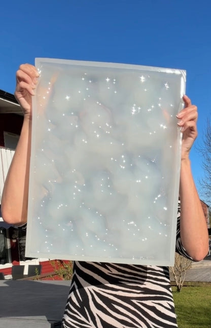 Vatten-inspirerad silikonform 40x30 cm