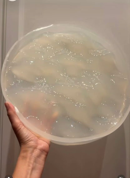 Water ripple silicone mold Round 30 cm / Resin mold