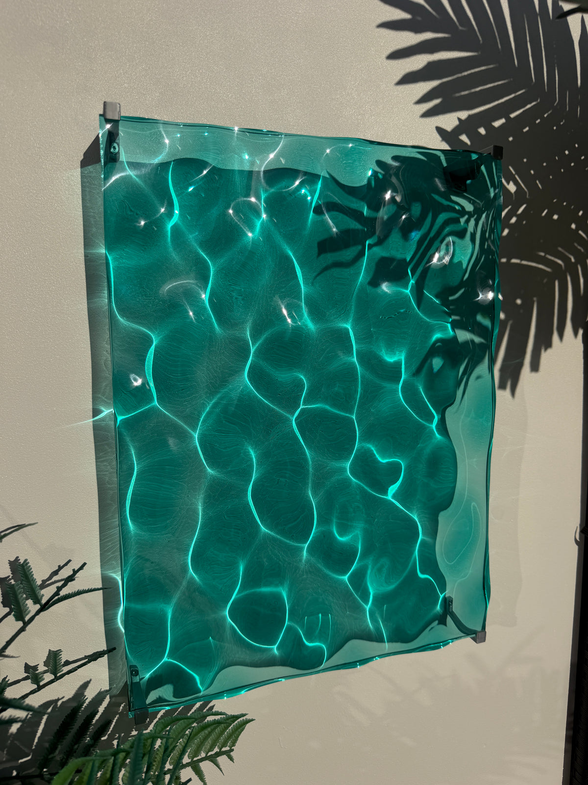 Ocean art 30x40 cm - water ripples artpiece