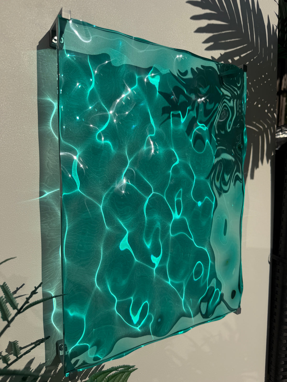 Ocean art 30x40 cm - water ripples artpiece