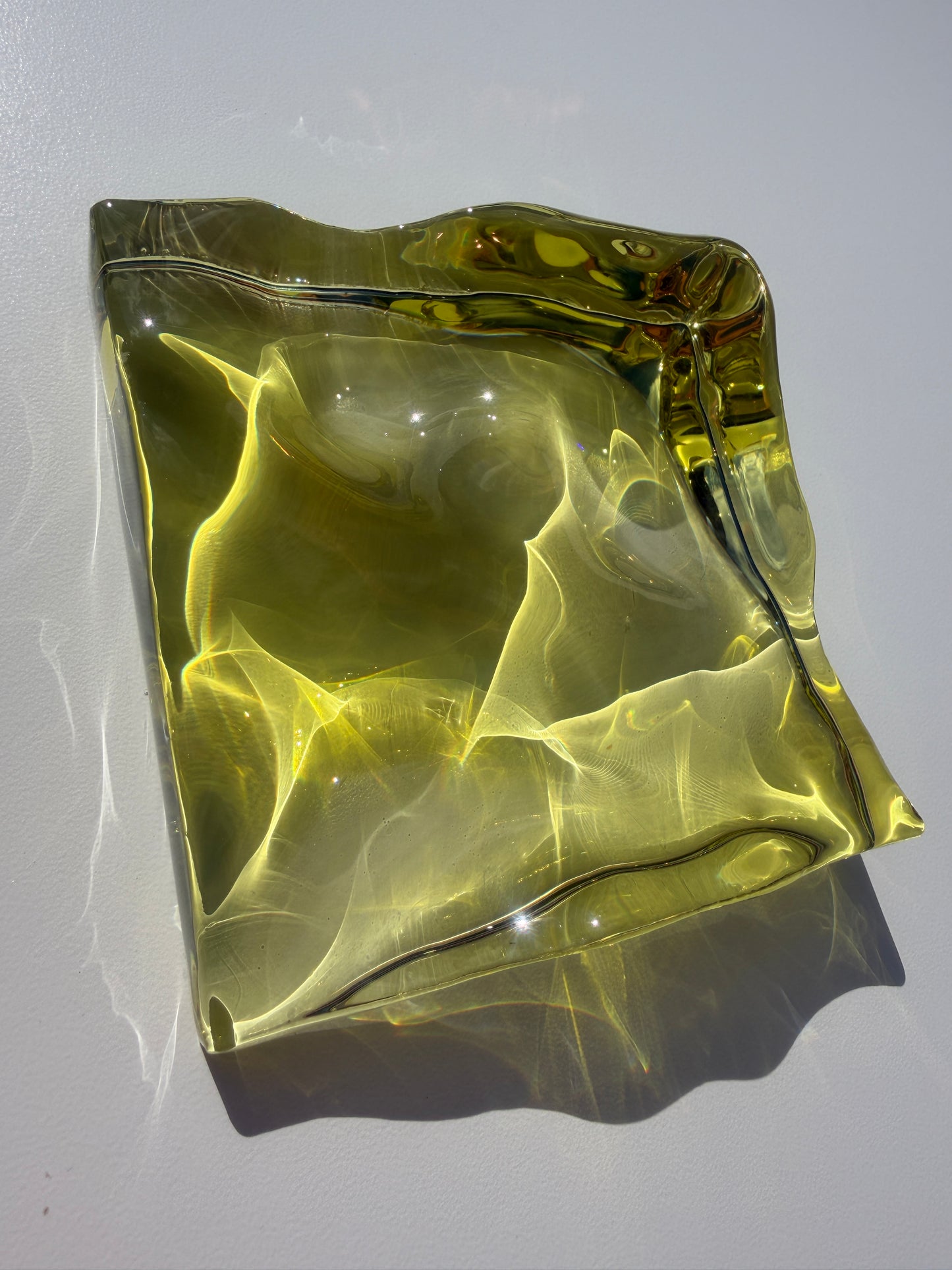 Water ripple silicone mold - MINI 10x10 cm / Resin mold