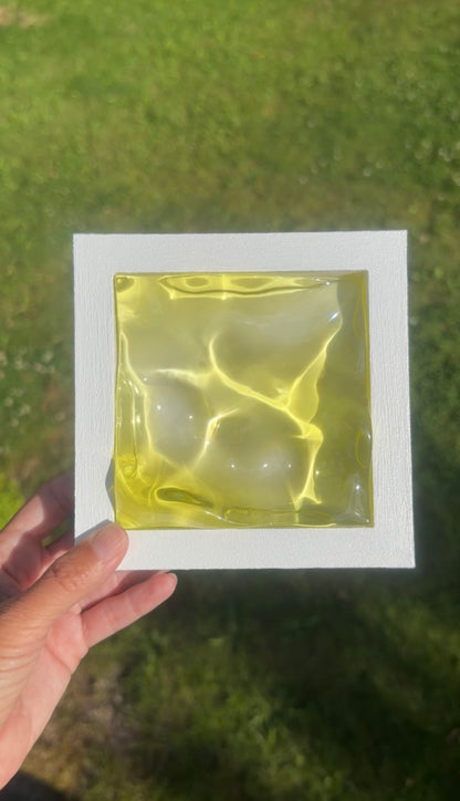 Ocean art MINI- water ripple painting
